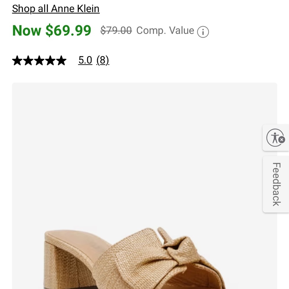 Anne Klein Kismet Sandal